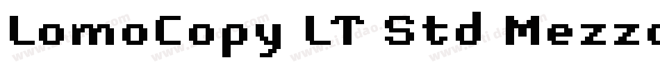 LomoCopy LT Std Mezzo字体转换